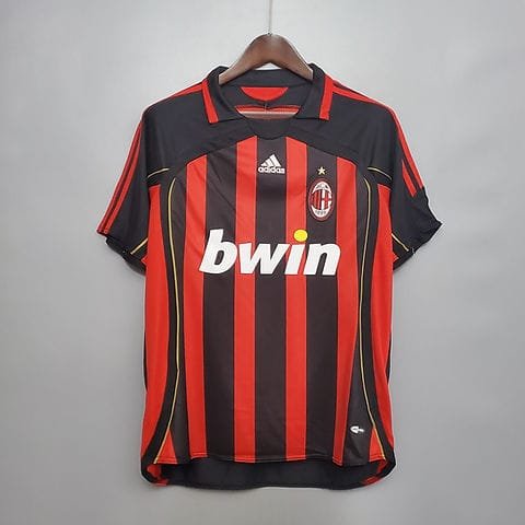 ac milan retro shirt