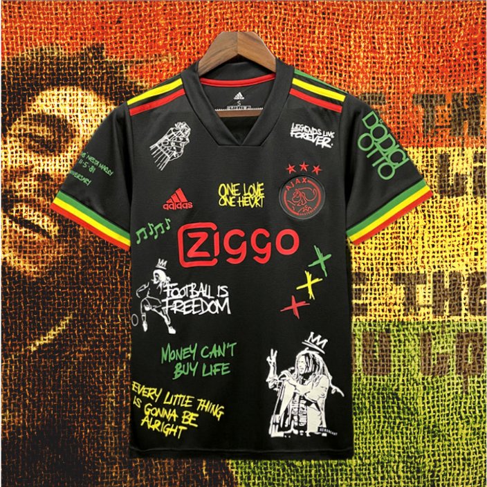 ajax bob marley shirt maat s